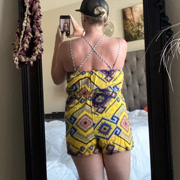Multi-Colored Romper - Picture 4 of 4